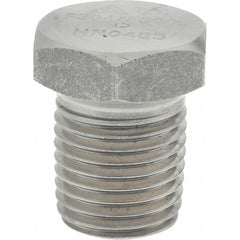 MERIT BRASS Merit Brass 3417HD-04 Hex Plug 1/4 Inch Stainless Steel Mnpt