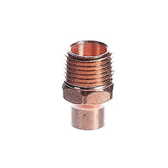 MUELLER STREAMLINE Mueller Streamline ADP00066 Copper Adapter 0.50x0.50 Mpt 50pk