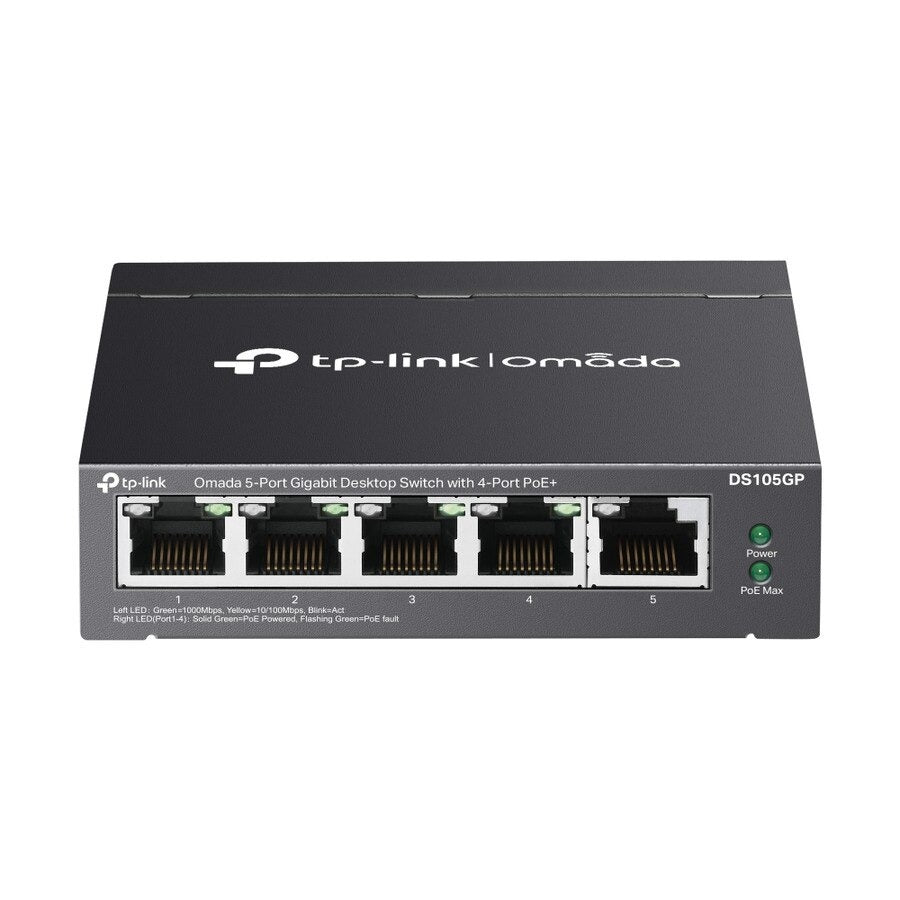 TP-LINK Tp-link ds105gp 5-port Gigabit Desktop Switch 4-port Poe+