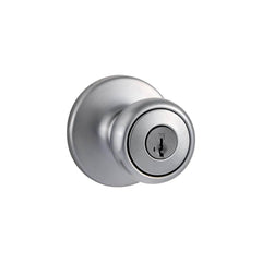 KWIKSET Kwikset 400T-26DS Tylo Knob Entry Lock Smartkey Satin Chrome