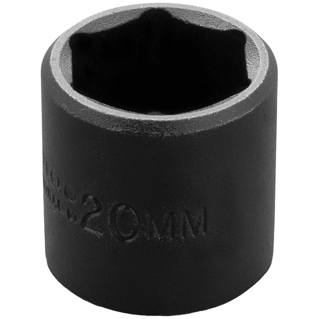 PROTO Proto J7220M Impact Socket 3/8 in Drive 20mm 6-point