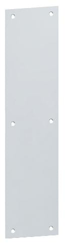 HAGER Hager Hinge 30S41632D Push Plate 4x16 Satin Stainless