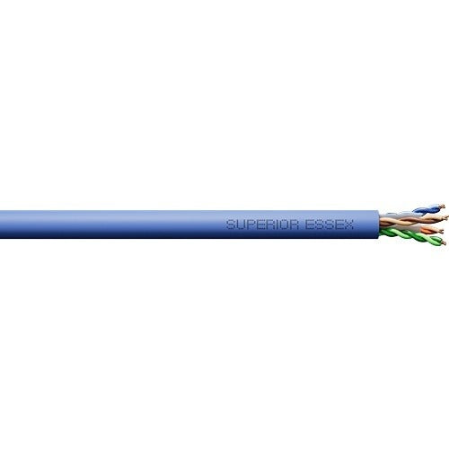 SUPERIOR ESSEX Superior Essex 66-246-2B Cat6 Plenum Cable 1000 Ft Blue