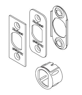 KWIKSET Kwikset 81844-003 6 Way Deadlatch Service Kit