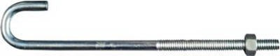 NATIONAL HARDWARE National Mfg N232-934 Zinc J-bolt 5/16x7 in 10 Pack