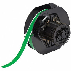 BRADY Brady 142010 Green Vinyl Label Maker Label 100 in