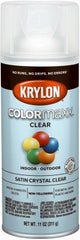 KRYLON Krylon K05562007 Crystal Clear Satin Spray Paint 12 Oz