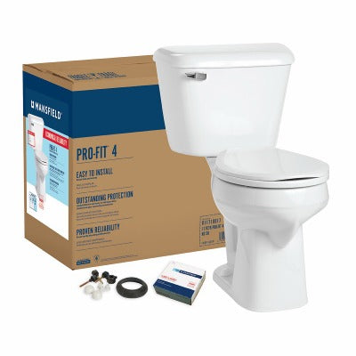 MANSFIELD Mansfield Plumbing Products 117CTK Round Toilet Kit 1.6 Gpf
