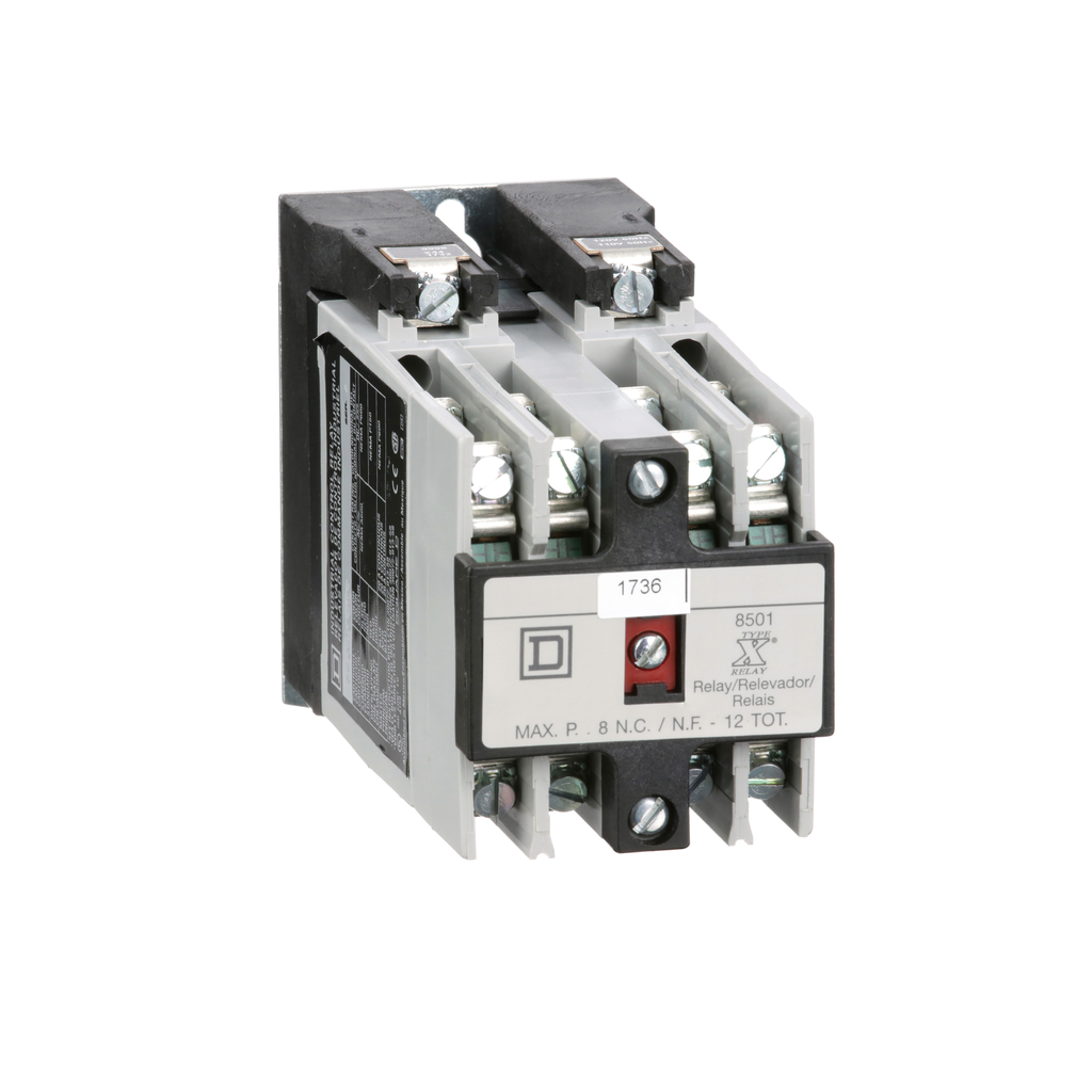 SCHNEIDER ELECTRIC 8501XO80V02 RELAYS