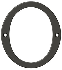DELTANA Deltana RN6-0U10B 6 Inch Solid Brass House Number Oil Rubbed Bronze
