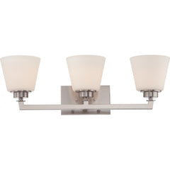 SATCO-NUVO Satco-Nuvo 60/5453 Mobili Three-Light Vanity Fixture 100W (25 in) 60-5453