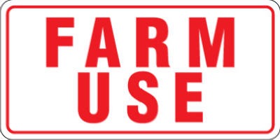 HILLMAN Hillman Fasteners 843233 Farm Use Id Tag 6x12 Aluminum