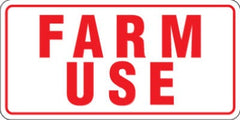 HILLMAN Hillman Fasteners 843233 Farm Use Id Tag 6x12 Aluminum