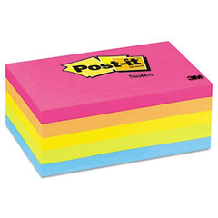 3M 3M MMM6555PK Post-it Notes Original Notepads 3 x 5 (5 Pads/Pack)