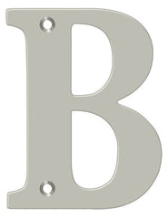 DELTANA Deltana RL4B-15 Residential Letter B Satin Nickel
