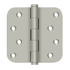 DELTANA Deltana DSB4R515-RZ Radius Hinge 4x4x5/8 in Satin Nickel