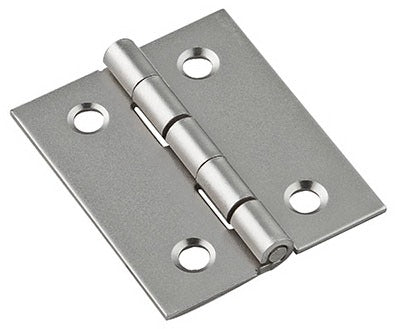 NATIONAL HARDWARE N211-020 Broad Hinge 1.5x1.25 in Oil Rubbed Bronze 5 Pack
