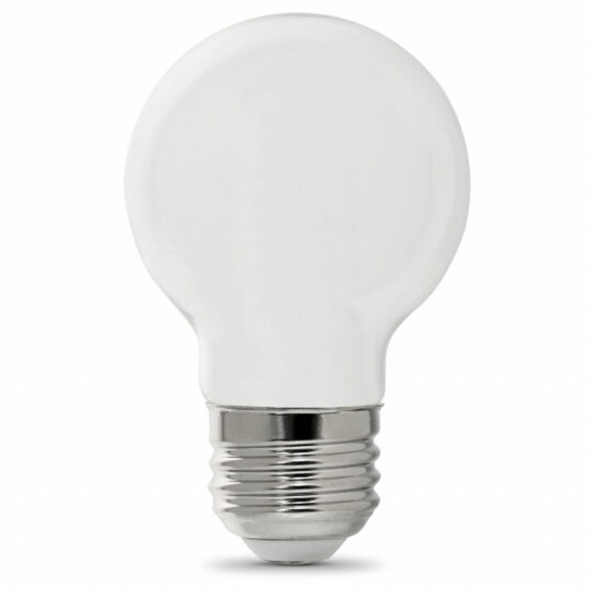 FEIT ELECTRIC Feit Electric BPGM60W927CAFIL/2 G16-1/2 globe filament LED bulb 5.5W (2-pack) 60W equivalent