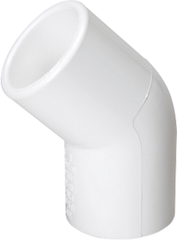 MUELLER Mueller 417-007 PVC 45 Elbow 3/4 in (45 Degree, Box of 50)