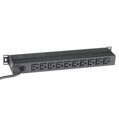HUBBELL Hubbell Premise Wiring PH15A10S Pdu 15A 10 Outlet Rackmount
