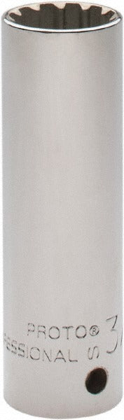 PROTO Proto J5324DPL Spline Socket 1/2 in Drive 24 Spline Deep