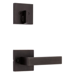 KWIKSET Kwikset 971SALSQT-11P Singapore Lever Trim Venetian Bronze