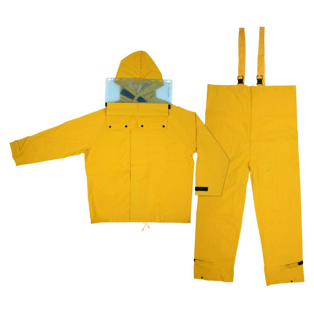 MCR SAFETY Mcr Safety FRHBS100M Bib Overalls Medium Astm D6413