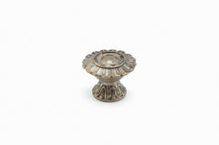 SCHAUB Schaub 937-MSL French Court Cabinet Knob Monticello Silver