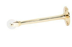 IVES Ives RB4723 Straight Roller Bumper 6 in Bright Brass