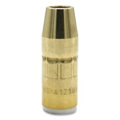 BERNARD Bernard ns-a1218b Acculock S Mig Nozzle 1/2 in Bore Brass