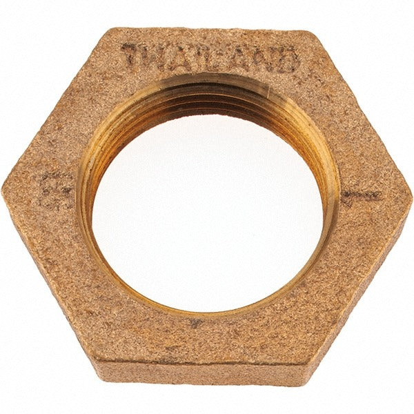 MERIT BRASS Merit Brass X119-16 Brass Pipe Locknut 1 in Fnpt Class 125