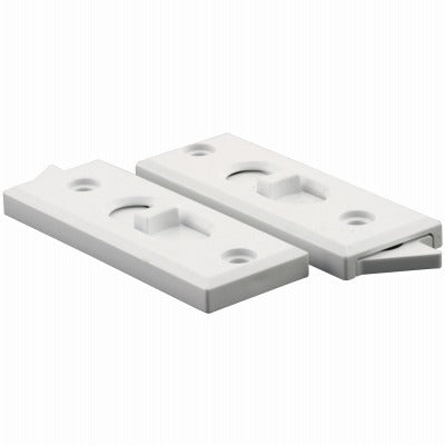 PRIME-LINE Prime Line Products F 2627 White Plastic Tilt Latch 2 Pack