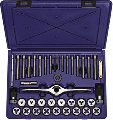 IRWIN Irwin 1835091 Tap Die Set 4-40 to 1/2-20 40 Pc