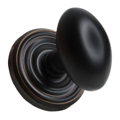 EMTEK Emtek 8050EUS10B Egg Knob Dummy Pair Oil Rubbed Bronze