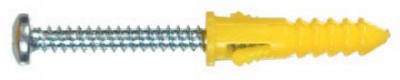 HILLMAN Hillman Fasteners 41822 Ribbed Plastic Anchor 12-14-16