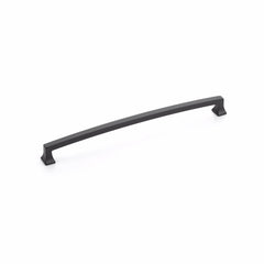 SCHAUB Schaub 528-MB Arched Cabinet Pull 10 in Matte Black