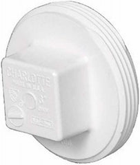 CHARLOTTE PIPE Charlotte Pipe Pvc 00106 1400HA 6 in Dwv Cleanout Plug