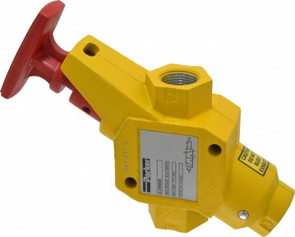 PARKER Parker LV6N6B Safety Lockout Valve 3-way 9.5 Cv Npt