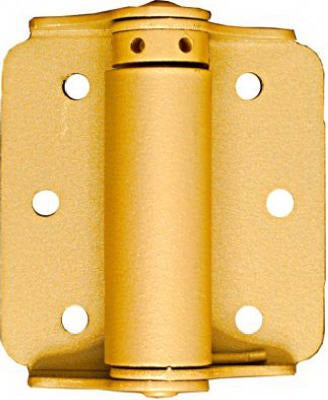 NATIONAL HARDWARE National Mfg N115-006 Adjustable Spring Hinge 3in Brass 2pk