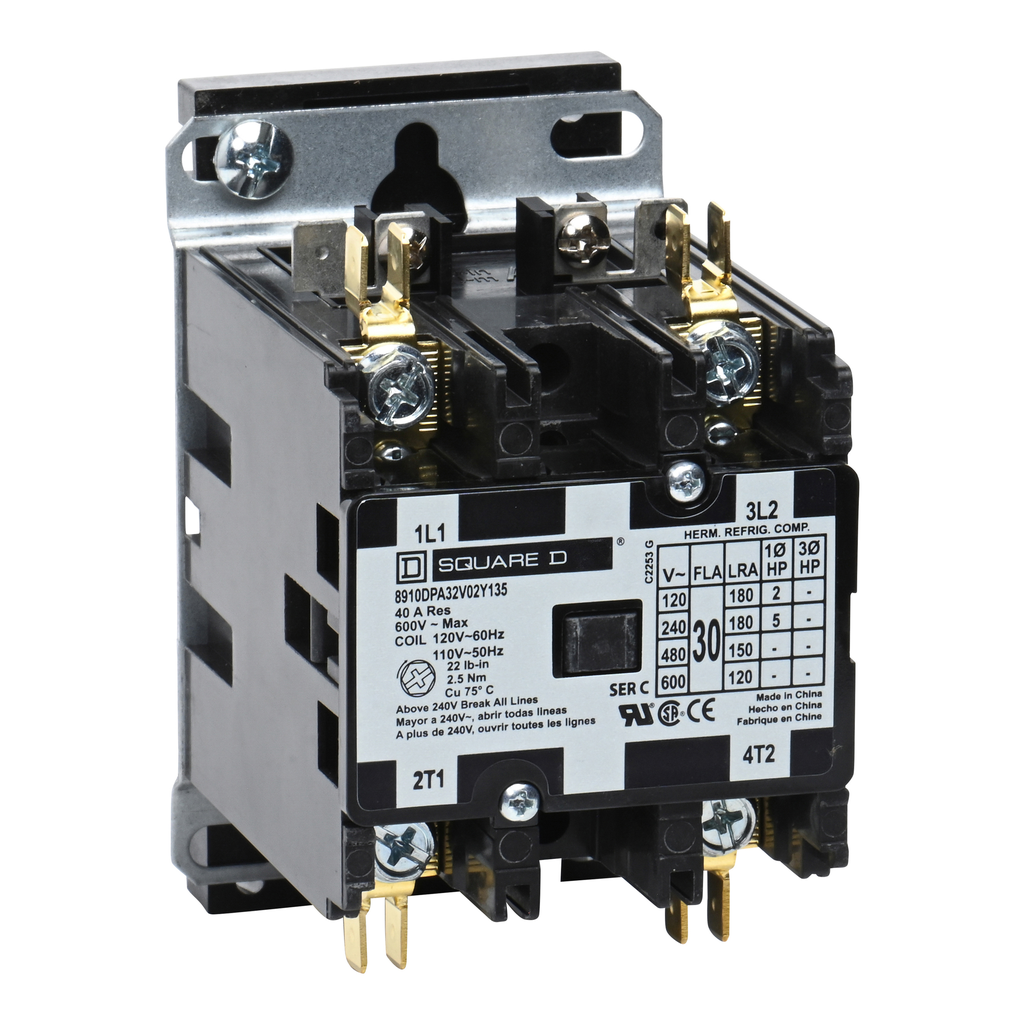 SCHNEIDER ELECTRIC 8910DPA32V02Y135 CONTACTORS