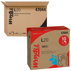 KIMBERLY-CLARK Wypall 47044 L20 Dry Pop-up Wipes 88 Sheets 4-ply