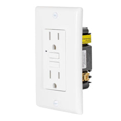 EASTMAN Eastman 62167 Ground Fault Circuit Interrupter 15 Amps 125 Volts (Single Pack)