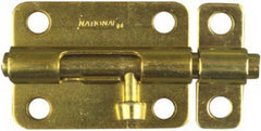 NATIONAL HARDWARE National Mfg N151-589 Barrel Bolt 3 Inch Dull Brass