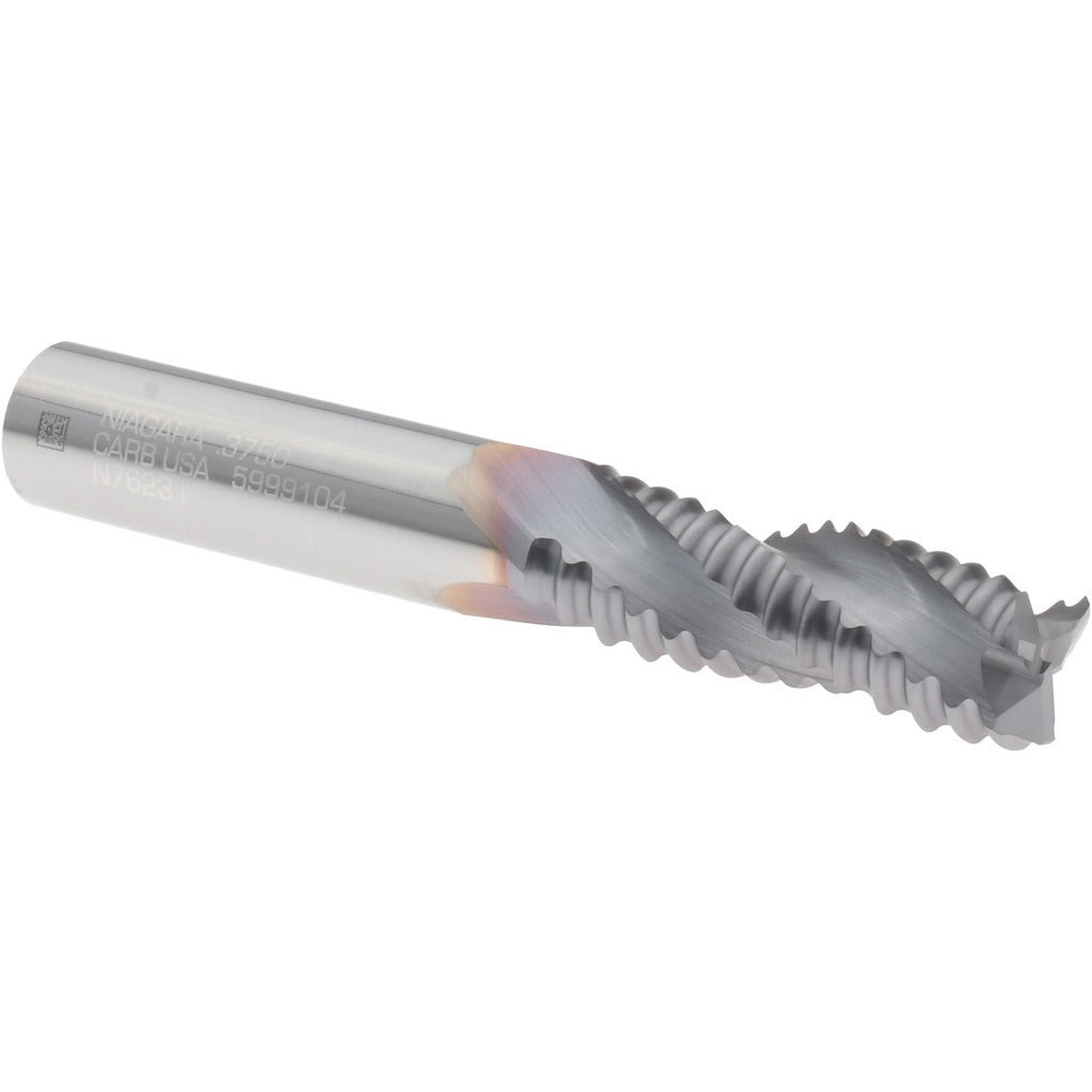 SECO TOOLS Seco 17004715 Roughing End Mill 3/8 Inch Solid Carbide
