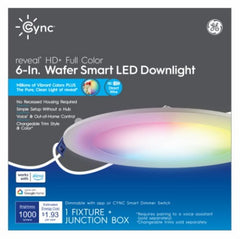 GE G E Lighting 93130935 Led Wafer Downlight 16W Tunable White
