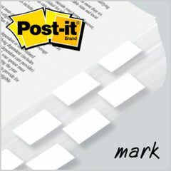 3M 3M MMM680WE2 Post-it Flags 1 inches x 1.75 inches (100 Flags)