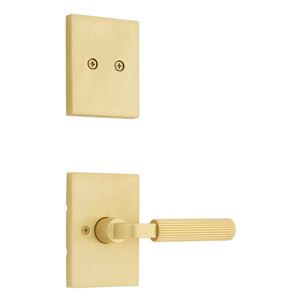 KWIKSET Kwikset 973MALRCT-4 Dummy Lever Mirada Satin Brass