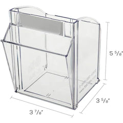 DEFLECTO Deflecto DEF20504OP Interlocking Tilt Bin System 5-Compartment (23.63 x 5.25 x 6.50 in)