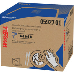 KIMBERLY-CLARK Kimberly-Clark KCC05927 Wypall Critical Clean High Capacity Heavy Duty Foodservice Cloths 12.5 x 23.5 in (300/Carton)