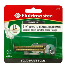 FLUIDMASTER Fluidmaster Inc 7110 2-bolt Toilet Bowl to Floor Kit